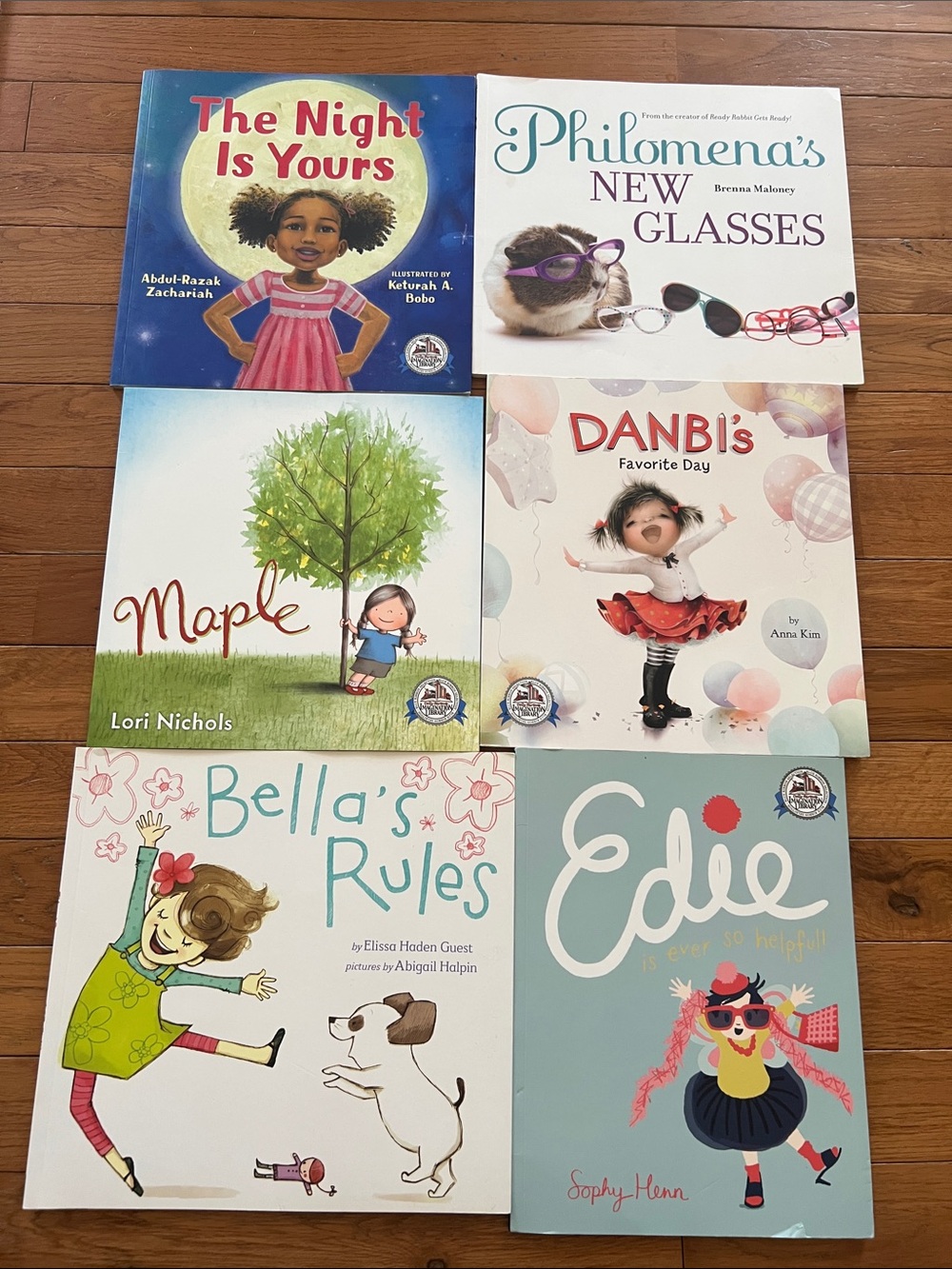 6 Dolly Parton’s Imagination Library Children’s Books.